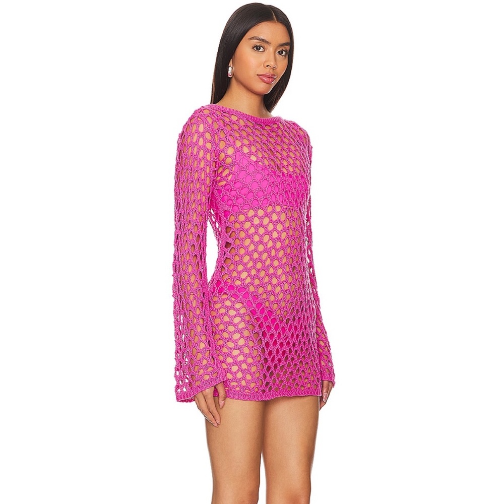 Superdown Chessa mini dress in pink